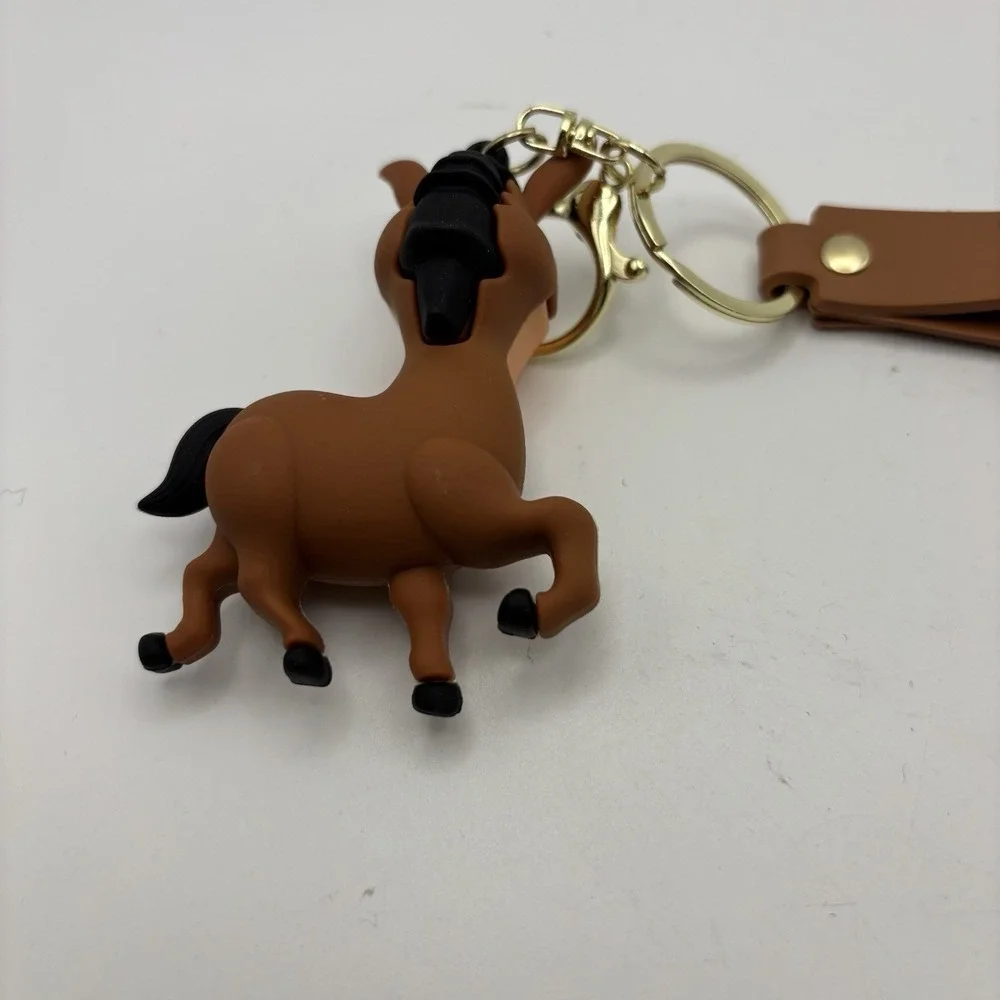 Shrek And DONKEY- KEYCHAIN-BAG CLIP‎ -SHREK-3D-PVC